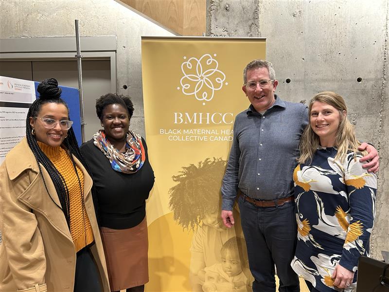 BORN staff at Toronto Black Maternal Health Week Event